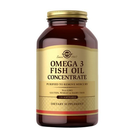 Solgar, Omega 3 Fish Oil Concentrate, 120 Softgels Solgar