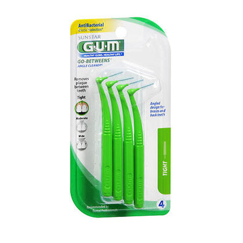 Gum Go-Betweens Angle Cleaners Tight 4 each by Gum
