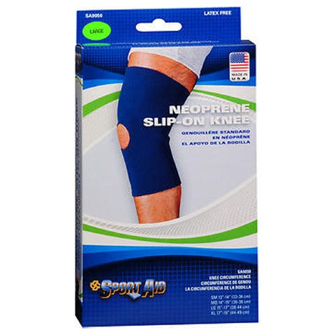 Sport Aid, Neoprene Slip-On Knee Large, 1 Each Sport Aid