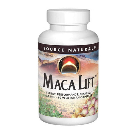 Source Naturals, Maca Lift Vegetarian Capsule, 600 mg, 60 vcaps Source Naturals