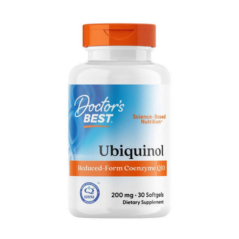 Doctors Best, Ubiquinol Featuring Kaneka's QH, 200 mg, 30 Softgels Doctors Best