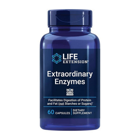 Life Extension, Extraodinary Enzames, 60 caps Life Extension