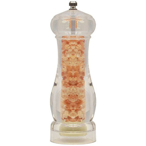 Aloha Bay, Himalayan Salt-Salt Mill Round With Ceramic Grinder, 7 INCH Aloha Bay