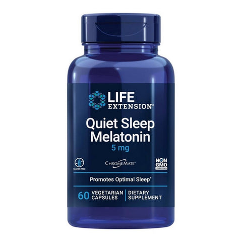 Natural Sleep Melatonin 60 Veg Caps by Life Extension