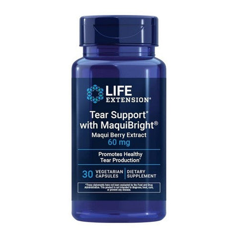 Life Extension, Tear Support with MaquiBright, 60 Mg, 30 Veg Caps Life Extension