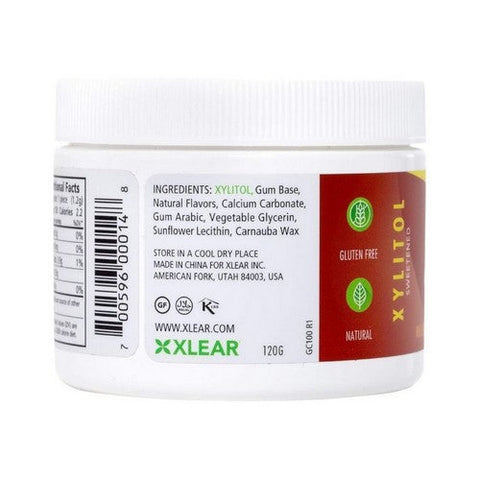 Xlear Inc, Spry Dental Defense Sugar Free Gum With Xylitol Natural Cinnamon, 100 Pieces Xlear Inc