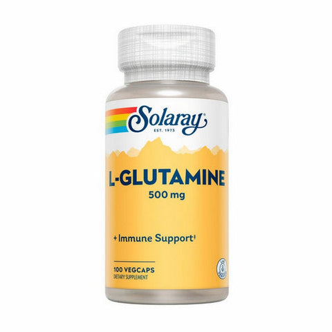 Solaray, L-Glutamine, 500 mg, 100 Caps Solaray