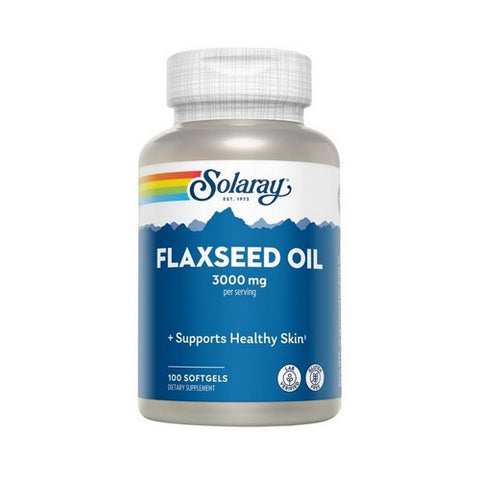 Solaray, Flaxseed Oil, 333 Mg, 100 Softgels Solaray