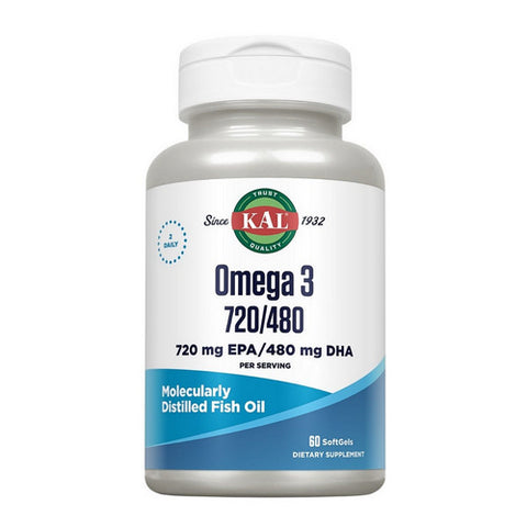 Omega 3 720/480 60 Softgels by Kal