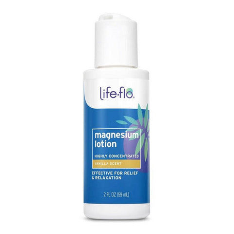 Life-Flo, Magnesium Lotion Travel Size, Vanilla, 2 oz Life-Flo
