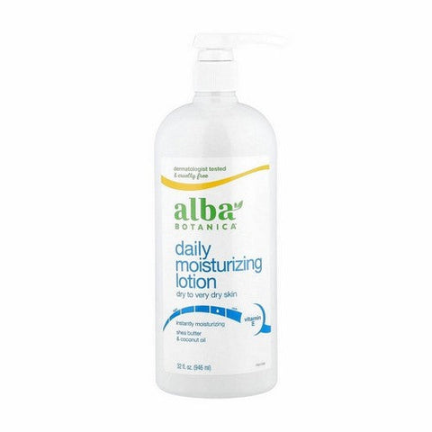 Alba Botanica, Daily Moisturising Lotion Dry To Very Dry Skin, 32 Oz Alba Botanica