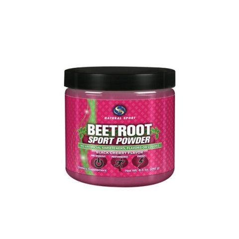 Natural Sport, Beet Root Sport Powder Black Cherry, 8.5 Oz Natural Sport