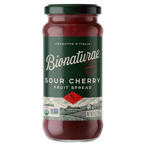 Bionaturae, Organic Fruit Spread Sour Cherry, 9 Oz Bionaturae
