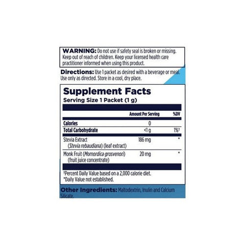 Kal, Stevia Extract Plus Monk Fruit, 100 Count Kal