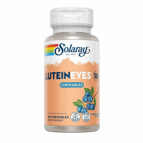 Solaray, Lutein Eyes, 18 mg, 30 Chews Solaray