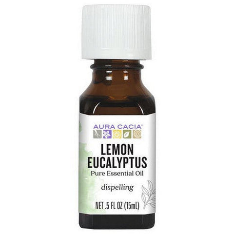 Aura Cacia, Essential Oil Eucalyptus, Lemon, ( citriodora) 0.5 Fl Oz Aura Cacia