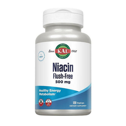 Kal, Niacin Flush Free, 120 Veg Caps Kal