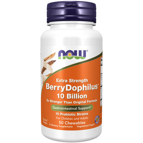 Now Foods, Berry Dophilus 10 Billion, 50 Chews Now Foods