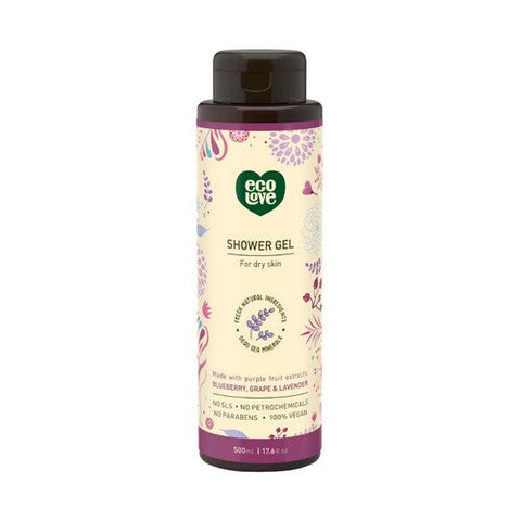 Eco Love, 100% Vegan Shower Gel, 17.6 Oz Eco Love