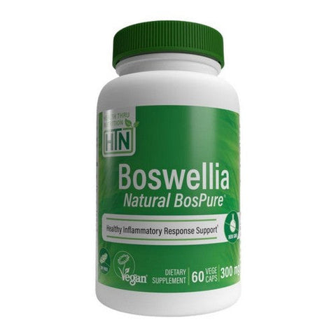 Health Thru Nutrition, Boswellia Bospure, 300 Mg, 60 Veg  Caps Health Thru Nutrition