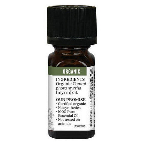 Aura Cacia, Organic Myrrh Essential Oil, .25 Oz Aura Cacia