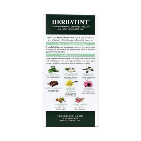 Herbatint, Permanent Hair Colour Gel 2N Brown, 5.75 Oz Herbatint