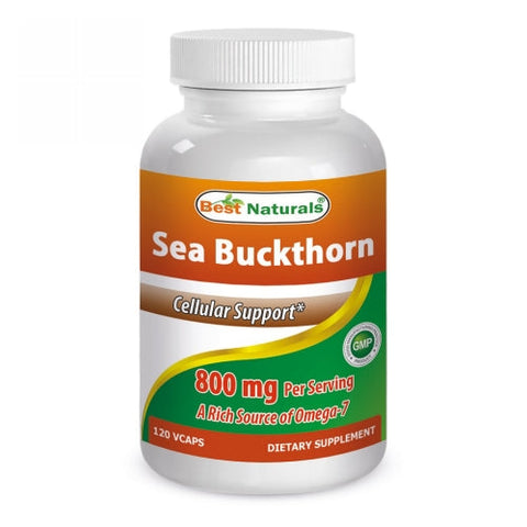 Best Naturals, Sea Buckthorn, 800 Mg, 120 Veg Caps Best Naturals