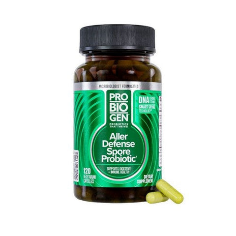 Probiogen, Aller Defense Spore Probiotic With Smart Spore Technology, 120 Veg Caps