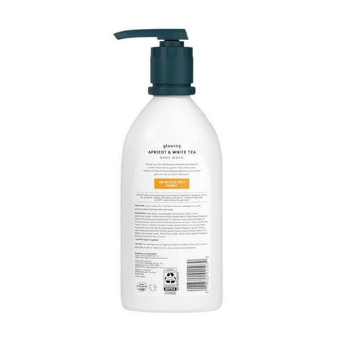 Jason Natural Products, Body Wash Satin, Apricot 30 FL Oz Jason Natural Products