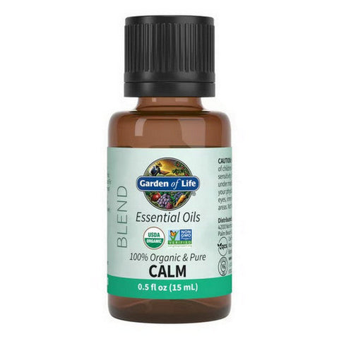 Garden of Life, Essential Oil Blend, Calm 0.5 Oz