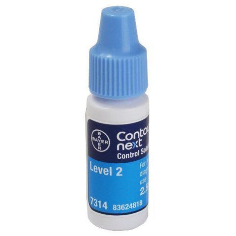 Contour, Next Control Solution Level 2, 2.5 ml Contour