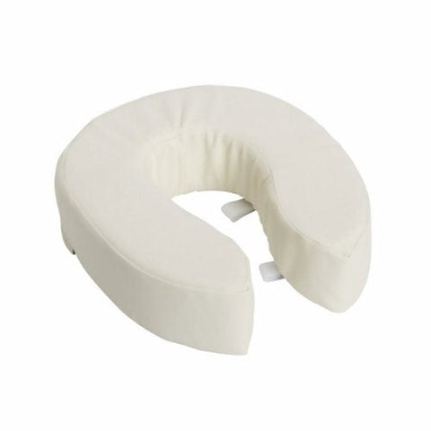 Mabis Healthcare, Toilet Seat Cushion DMI  2 Inch Height White Without Stated Weight Capacity, 1 Each Mabis Healthcare