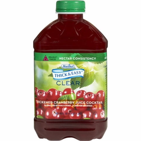 Hormel, Thickened Beverage Bottle Cranberry Juice Cocktail Flavor Liquid 15813, Count of 6 Hormel
