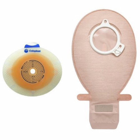 Coloplast, Skin Barrier SenSura  Pre-Cut, Standard Wear Red Code 1 Inch Stoma, Box Of 5 Coloplast