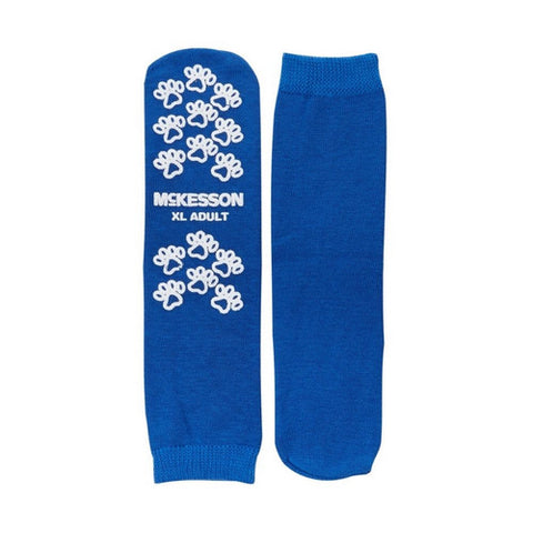 McKesson, Slipper Socks Unisex Adult X-Large Single Tread 40-3816, Count of 48 McKesson
