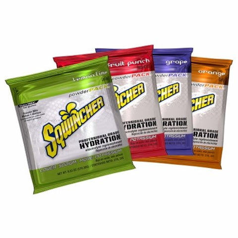 Kent Precision Foods, Electrolyte Replenishment Drink Mix Sqwincher  Powder Pack  Assorted Flavors 9.53 oz., Count of 80 Kent Precision Foods