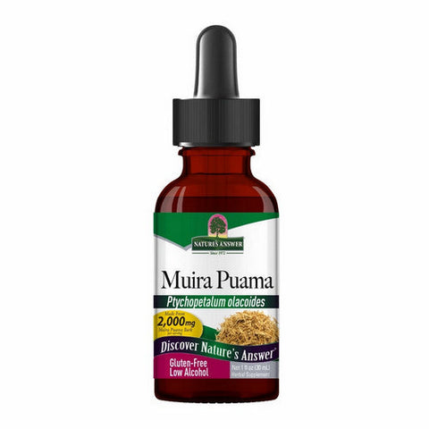 Nature's Answer, Muira Puama Root, 2000 Mg, 1 Oz Nature's Answer