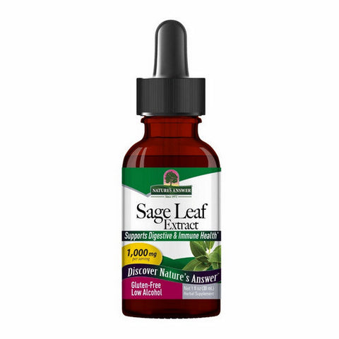Nature's Answer, Sage, Extract 1 FL Oz Nature's Answer