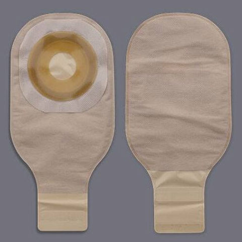 Hollister, Colostomy Pouch One-Piece System 12 Inch Length Flat 8552, Box Of 10 Hollister