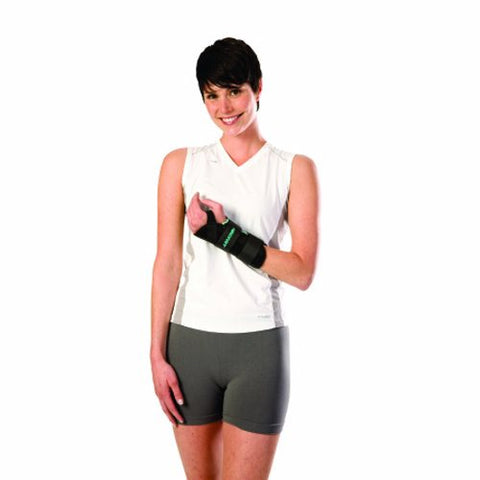 DJO, Wrist Brace Aluminum / Foam / Nylon Left Hand Black Small 05WSL, Count of 1 DJO
