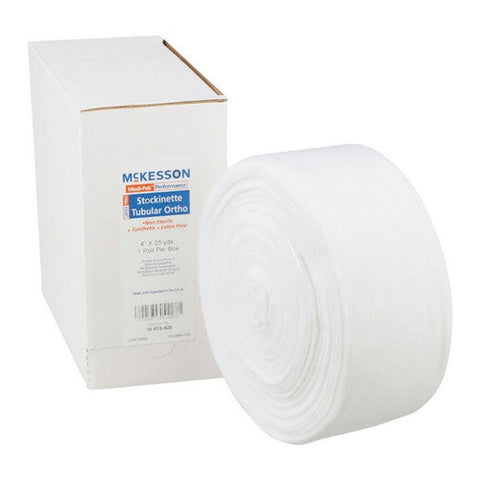 McKesson, Stockinette Tubular McKesson 4 Inch X 25 Yard Polyester NonSterile, Count of 10 McKesson