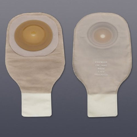 Hollister, Colostomy Pouch One-Piece System 12 Inch Length Convex 8624, Box Of 5 Hollister
