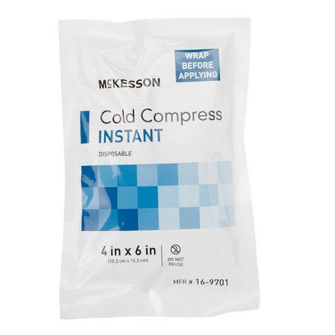 McKesson, Instant Cold Pack McKesson General Purpose 4 X 6 Inch Disposable, 1 Each McKesson