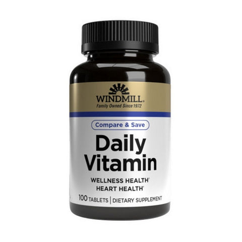 Windmill Health, Daily-Vitamin, 100 Tabs Windmill Health