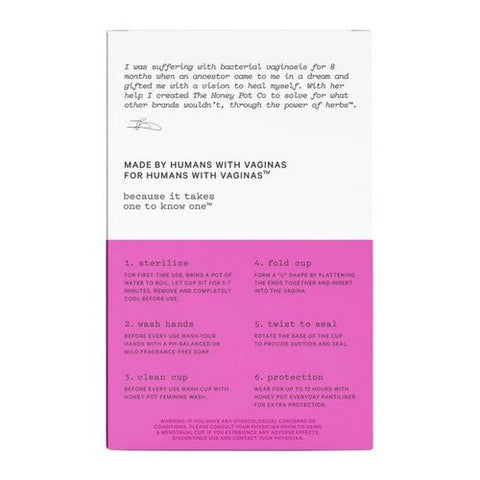 The Honey Pot, Menstrual Cup Size 1, 1 Count The Honey Pot