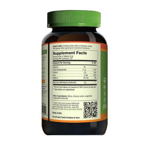 Nutrex Hawaii, Pure Hawaiian Spirulina, 500 MG, 200 Tabs Nutrex Hawaii