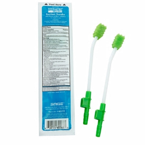 Sage, Suction Swab Kit NonSterile, Pack Of 2 Sage