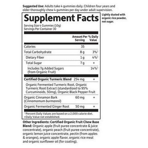 Garden of Life, Organics Turmeric, 120 Gummies