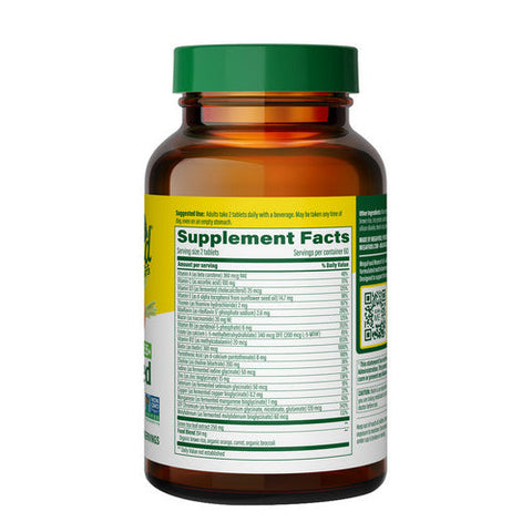 MegaFood, Women's 55+ Advanced Multivitamin, 120 Tabs MegaFood