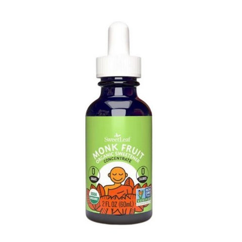 Organic Monk Fruit Sweetener Concentrate Unflavored 2 Oz by Sweetleaf Stevia